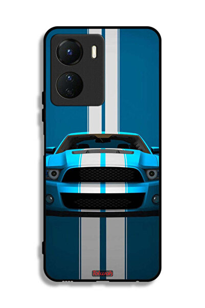 Tolwak Vivo Y16 Protective Case Cover Car Abstract Art
