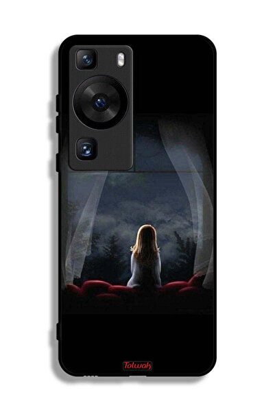 Tolwak غطاء حماية لهاتف هواوي P60 Pro بتصميم خيالي ليلي
