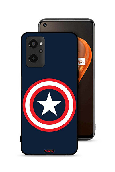Tolwak غطاء حماية لهاتف Realme 9i 4G كابتن أمريكا
