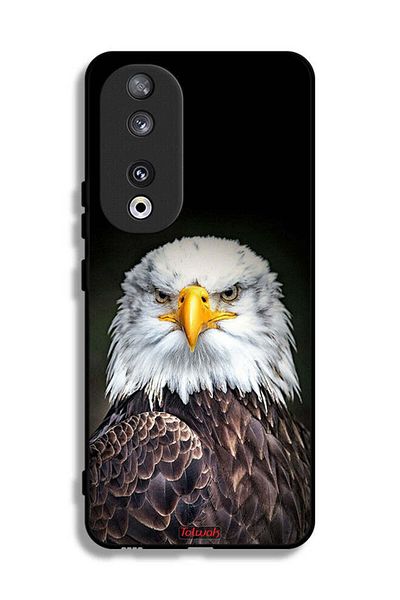 Tolwak غطاء حماية لهاتف Honor 90 بتصميم النسر