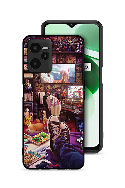 Tolwak Realme C35 Protective Case Cover Comic Zone