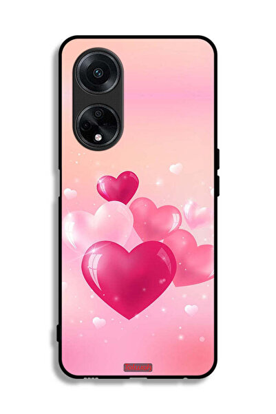 Tolwak غطاء حماية لهاتف Oppo F23 5G برسومات قلوب جميلة