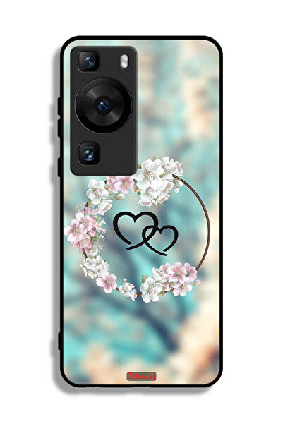 Tolwak غطاء حماية لهاتف هواوي بي 60 بتصميم قلوب ورسومات دائرية