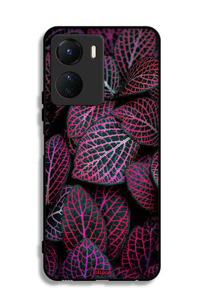 Tolwak غطاء حماية لهاتف Vivo Y16 بنقشة أوراق سالجا