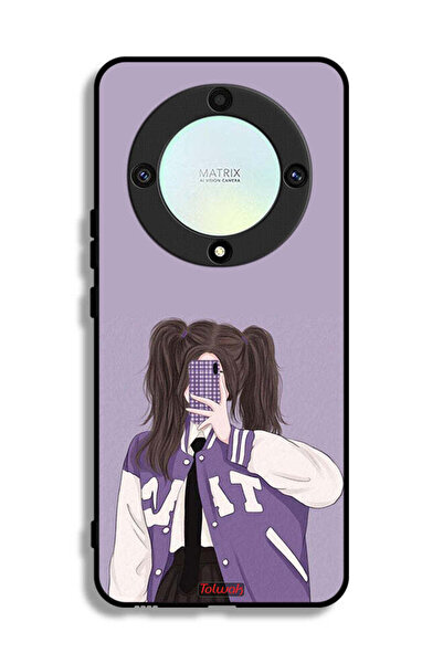 Tolwak غطاء حماية لهاتف Honor X9a لالتقاط صور سيلفي