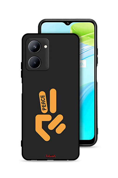 Tolwak Realme C33 Protective Case Cover Peace