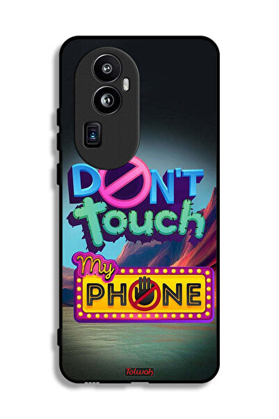 Tolwak جراب حماية لهاتف Oppo Reno10 Pro Plus - لا تلمس هاتفي