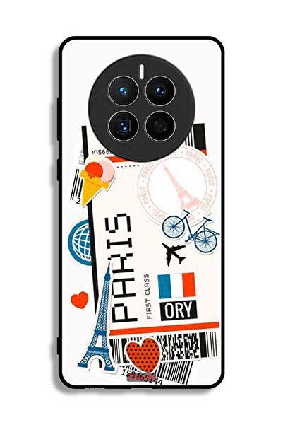 Tolwak غطاء حماية لهاتف هواوي ميت 50E - ملصق باريس