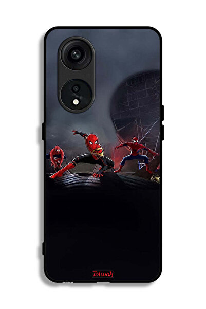 Tolwak غطاء حماية لهاتف Oppo Reno 8T 5G بتصميم ثلاث عناكب