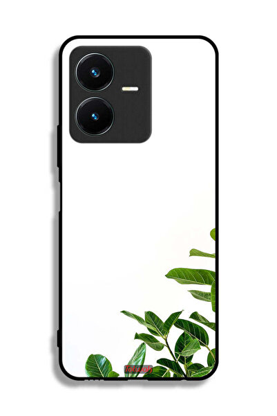 Tolwak غطاء حماية لهاتف Vivo Y22 بطبعة أوراق جوش كالابريس