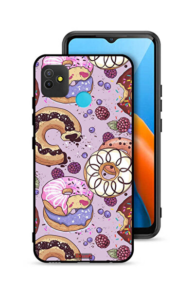 Tolwak غطاء حماية لهاتف تكنو بوب 5 برسومات دونات فنية