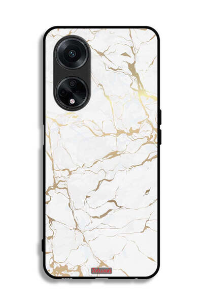 Tolwak غطاء حماية لهاتف Oppo A1 5G بنمط رخامي