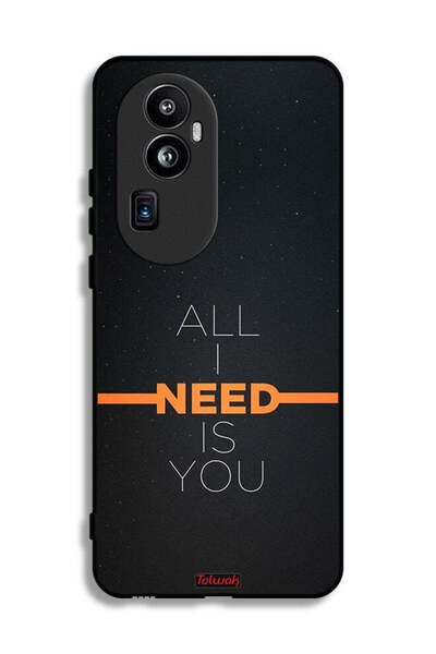 Tolwak غطاء حماية لهاتف Oppo Reno10 Pro Plus - كل ما أحتاجه هو أنت