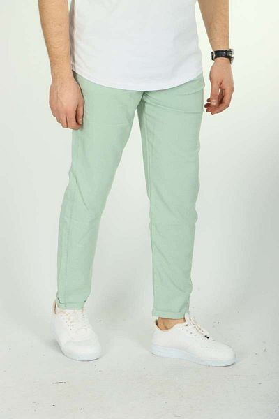 Benim Denim Eg38 Double Face Jogger Pants Mint Green