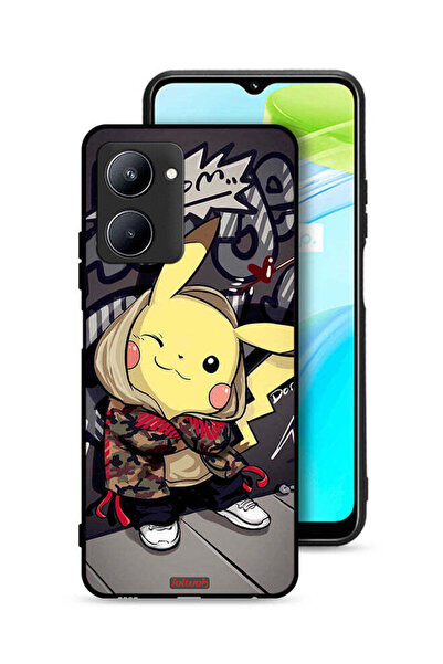 Tolwak Realme C33 Protective Case Cover Pichku Art