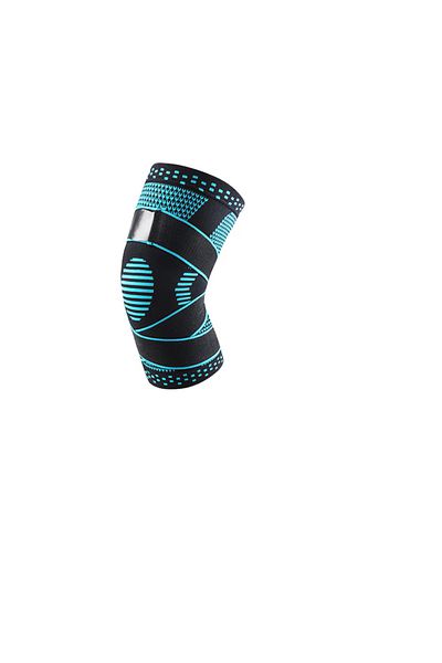 OEM Beister sports knee brace, L, leg diameter 42, 51 cm, black, blue