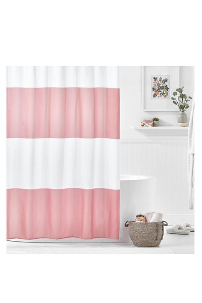 MDesign Perdea de dus din tesatura plata mDesign, 183 x 183 cm, rezistenta