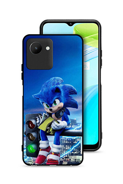 Tolwak Realme C30s Protective Case Cover Sonic Reading