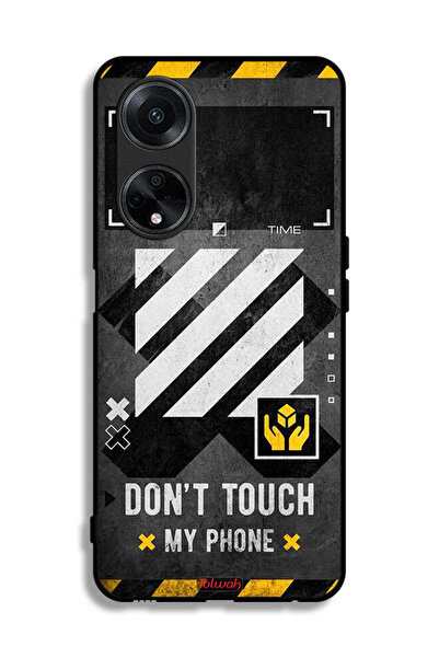 Tolwak جراب حماية لهاتف Oppo F23 5G لا تلمس هاتفي