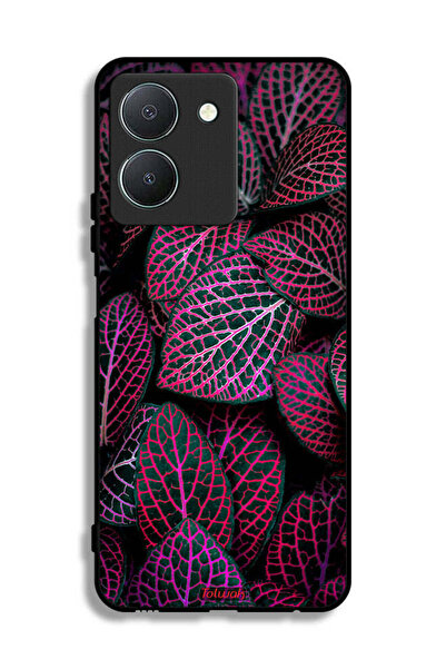 Tolwak غطاء حماية لهاتف Vivo Y36 4G بنقشة أوراق سالجا