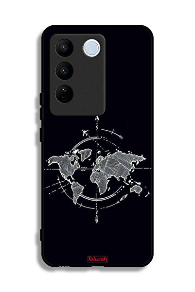 Tolwak غطاء حماية بتصميم بوصلة من فيفو V27e