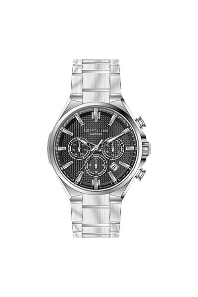 Quantum Pwg1202.350 All Functions Active 10 Atm Water Resistant Steel Case Steel Band Sapphire Glass