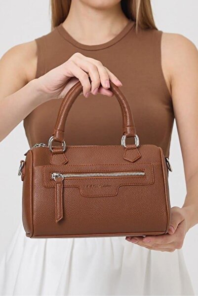 Aron Atelier Lorena Taba Çok Gözlü Kadın El Çantası