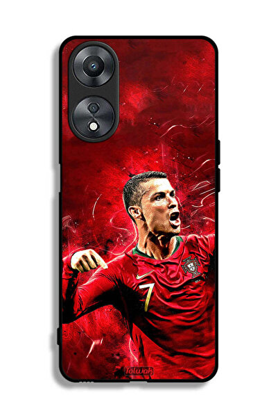 Tolwak غطاء حماية لهاتف Oppo A58 5G كريستيانو رونالدو