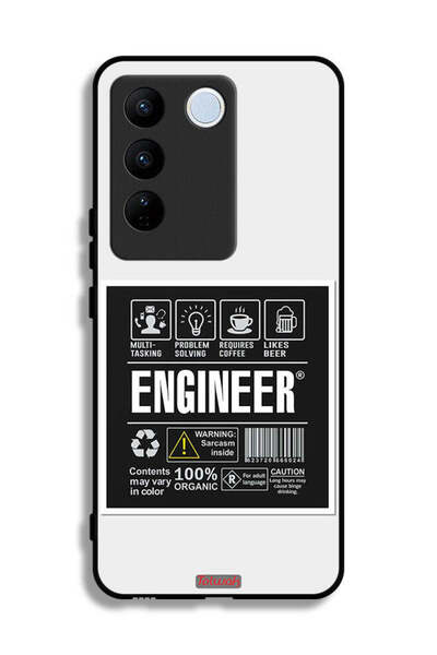 Tolwak غطاء حماية لهاتف Vivo V27 - ملصق المهندس