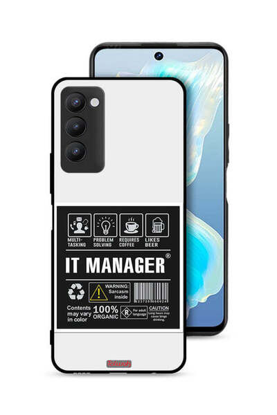 Tolwak غطاء حماية لهاتف تكنو كامون 18P - ملصق مدير تكنولوجيا المعلومات