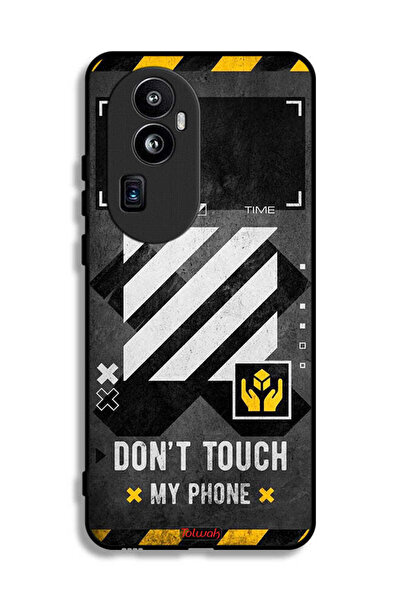 Tolwak جراب حماية لهاتف Oppo Reno10 Pro (الصين) - لا تلمس هاتفي