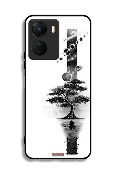 Tolwak غطاء حماية Vivo Y16 بتصميم فن الأرض والفضاء