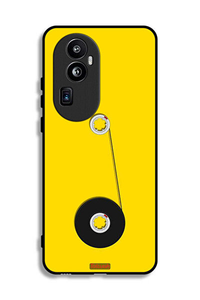 Tolwak غطاء حماية لهاتف Oppo Reno10 Pro Plus - تصميم عجلة الكاسيت