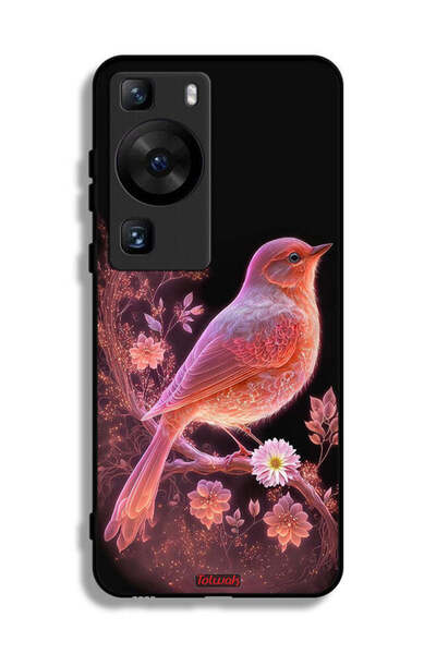 Tolwak غطاء حماية لهاتف هواوي P60 Pro بتصميم طائر لطيف