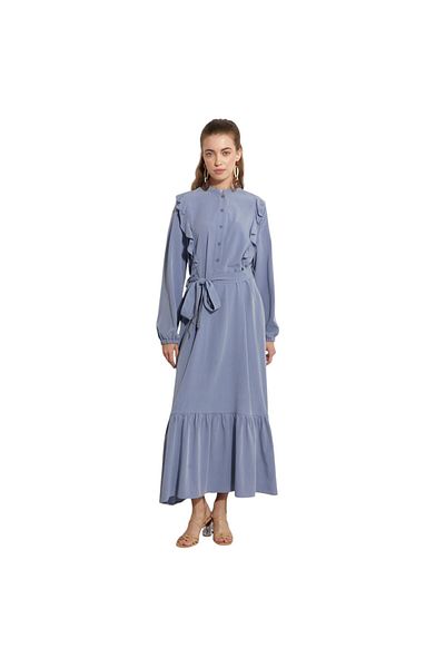 Kayra Colored Layered Dress Kay.Vv-A23-93005