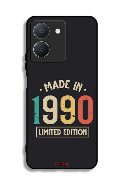 Tolwak غطاء حماية لهاتف Vivo Y36 4G، إصدار محدود، صنع عام 1990