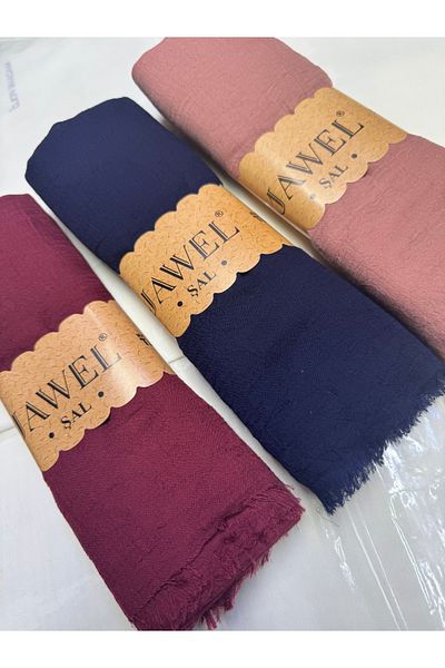 JAWEL ŞAL Jawel Comfort Shawl Campaign 3 Pieces
