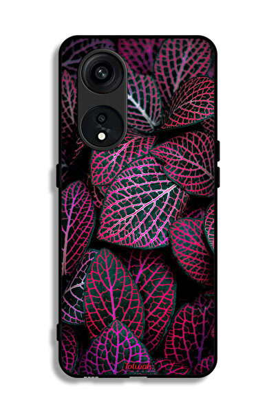 Tolwak غطاء حماية لهاتف Oppo Reno 8T 5G بنقشة أوراق سالجا