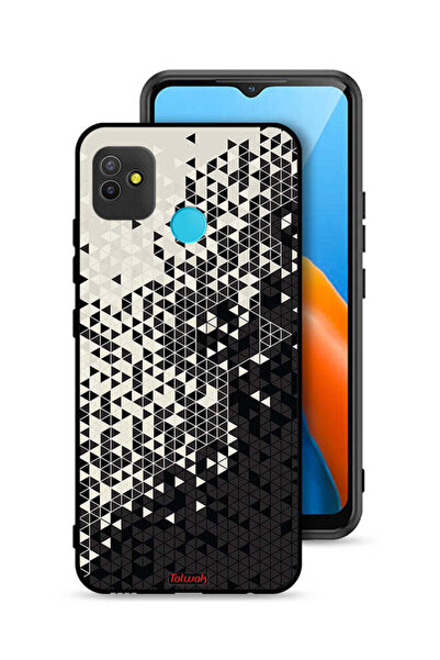Tolwak غطاء حماية لهاتف تكنو بوب 5 بنمط مثلث فني رقمي