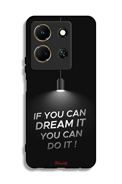 Tolwak غطاء حماية لهاتف Infinix Note 30 إذا كنت تستطيع أن تحلم به، يمكنك تحقيقه