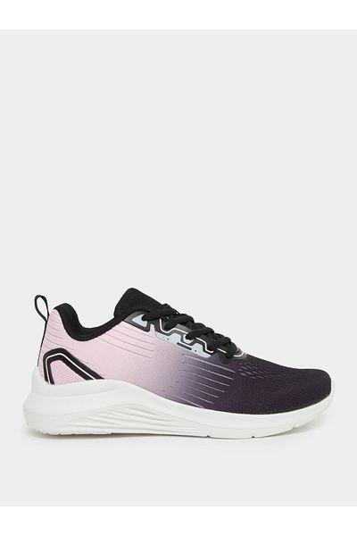 Styli Ombre Print Lace Up Sneakers