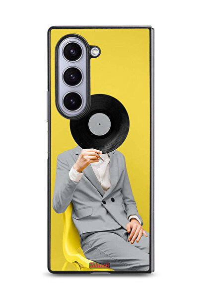 Tolwak غطاء حماية لهاتف Samsung Galaxy Z Fold6 بتصميم فن تجريدي من Dj