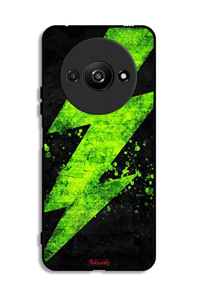 Tolwak Xiaomi Redmi A3 4G Protective Case Cover Electric Pattern