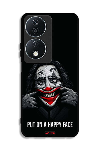 Tolwak غطاء حماية لهاتف Honor X7b 5G بوجه سعيد
