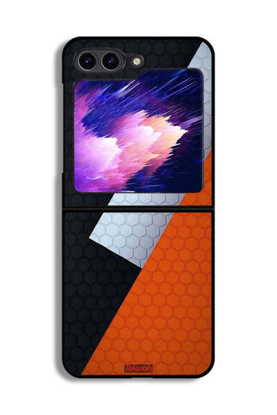 Tolwak غطاء حماية بنمط لهاتف Samsung Galaxy Z Flip6