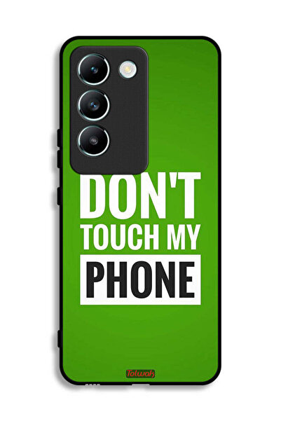 Tolwak Vivo V30 Lite 4G Protective Case Cover Do Not Touch My Phone