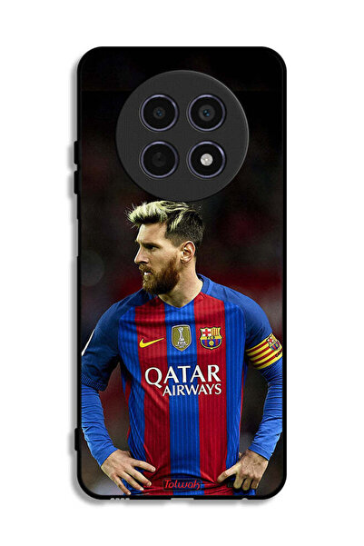 Tolwak غطاء حماية لهاتف Realme 12x 5G ميسي برشلونة