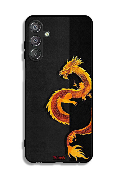 Tolwak Samsung Galaxy F15 5G Protective Case Cover Dragon Art