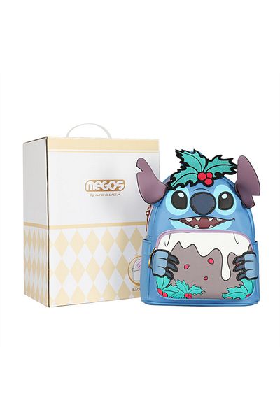 Disney Stitch Backpack Material: Pu Blue Color