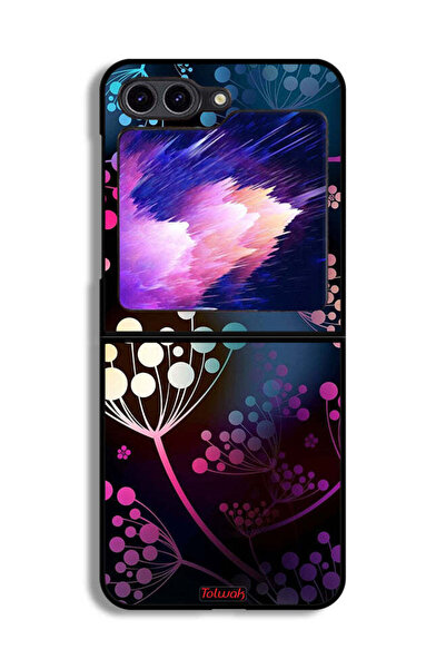 Tolwak غطاء حماية بنمط لهاتف Samsung Galaxy Z Flip6